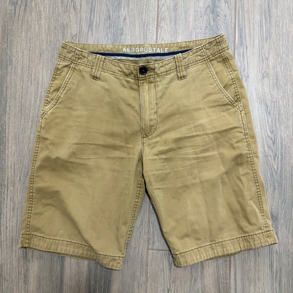 Aeropostale Vintage Y2K flat-front chino shorts size 31